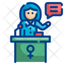 پیش‌نمایش فایل female-speaker-4310693 از پک روز زن