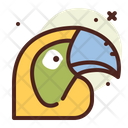 پیش‌نمایش فایل parrot-head-3090680 از پک پرندگان