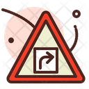 پیش‌نمایش فایل turn-right-arrow-3181729 از پک علائم هشدار