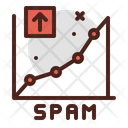 پیش‌نمایش فایل spam-increase-chart-3199507 از پک تحلیل داده