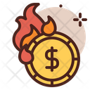 پیش‌نمایش فایل dollar-flame-3486035 از پک سقوط اقتصادی