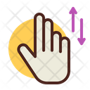 پیش‌نمایش فایل two-fingers-up-vertical-4337058 از پک حرکات دست