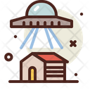 پیش‌نمایش فایل ufo-house-4336694 از پک موجود فضایی