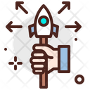 پیش‌نمایش فایل holding-rocket-4350676 از پک استارتاپ