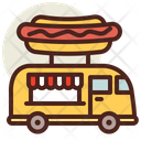پیش‌نمایش فایل hotdog-van-4350730 از پک غذا خیابان