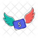 پیش‌نمایش فایل money-cash-with-wings-13950311 از پک امور مالی