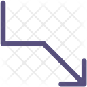 پیش‌نمایش فایل growth-down-arrow-2163895 از پک پیکان ها و UI