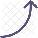 پیش‌نمایش فایل up-curved-arrow-2163914 از پک پیکان ها و UI