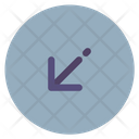پیش‌نمایش فایل down-left-2163997 از پک پیکان ها و UI