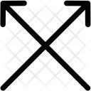 پیش‌نمایش فایل cross-up-arrow-2187194 از پک خطوط بیرونی: پیکان ها