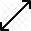 پیش‌نمایش فایل resize-arrow-2187208 از پک خطوط بیرونی: پیکان ها