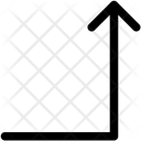 پیش‌نمایش فایل up-angle-arrow-2187215 از پک خطوط بیرونی: پیکان ها