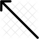 پیش‌نمایش فایل up-left-arrow-2187197 از پک خطوط بیرونی: پیکان ها