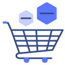 پیش‌نمایش فایل remove-from-cart-4285933 از پک آبی: خرید و تحویل