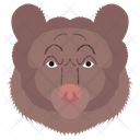 پیش‌نمایش فایل bear-face-4316713 از پک حیوانات