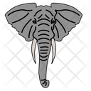 پیش‌نمایش فایل elephant-face-4316720 از پک حیوانات