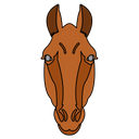 پیش‌نمایش فایل horse-face-4316726 از پک حیوانات