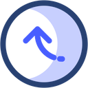 پیش‌نمایش فایل right-up-arrow-4259742 از پک پیکان ها