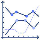 پیش‌نمایش فایل double-line-graph-4410794 از پک کسب و کار و مالی