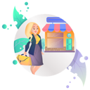 پیش‌نمایش فایل girl-doing-shopping-4453160 از پک کسب و کار و تجارت الکترونیک