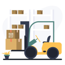 پیش‌نمایش فایل forklift-7812620 از پک تحویل محصول