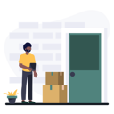 پیش‌نمایش فایل home-delivery-7812622 از پک تحویل محصول