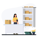 پیش‌نمایش فایل logistic-office-7812624 از پک تحویل محصول