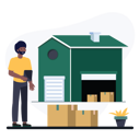 پیش‌نمایش فایل warehouse-7812637 از پک تحویل محصول
