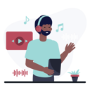 پیش‌نمایش فایل listening-music-7896960 از پک پادکست