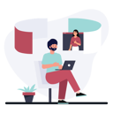 پیش‌نمایش فایل virtual-discussion-8074614 از پک کار آنلاین