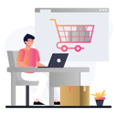 پیش‌نمایش فایل man-doing-online-shopping-8089022 از پک خرید