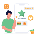 پیش‌نمایش فایل boy-is-rating-online-services-10180390 از پک سفارش غذا