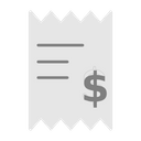 پیش‌نمایش فایل receipt-1503862 از پک آیکون های تجارت الکترونیک و خرید آنلاین