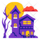 پیش‌نمایش فایل haunted-house-6406485 از پک هالووین