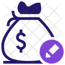 پیش‌نمایش فایل edit-money-bag-14253565 از پک امور مالی ۷