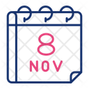 پیش‌نمایش فایل november-16319568 از پک تقویم، جلد ۱