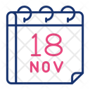 پیش‌نمایش فایل november-16319569 از پک تقویم، جلد ۱