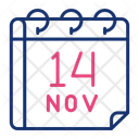 پیش‌نمایش فایل november-16319574 از پک تقویم، جلد ۱