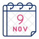 پیش‌نمایش فایل november-16319575 از پک تقویم، جلد ۱