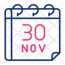 پیش‌نمایش فایل november-16319584 از پک تقویم، جلد ۱
