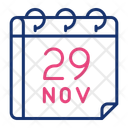 پیش‌نمایش فایل november-16319590 از پک تقویم، جلد ۱