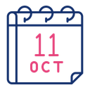 پیش‌نمایش فایل october-16319600 از پک تقویم، جلد ۱