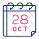 پیش‌نمایش فایل october-16319618 از پک تقویم، جلد ۱