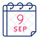 پیش‌نمایش فایل september-16319636 از پک تقویم، جلد ۱