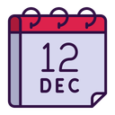 پیش‌نمایش فایل december-16319426 از پک تقویم، جلد ۱