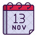 پیش‌نمایش فایل november-16319457 از پک تقویم، جلد ۱