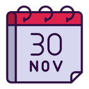 پیش‌نمایش فایل november-16319458 از پک تقویم، جلد ۱