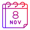 پیش‌نمایش فایل november-16319316 از پک تقویم، جلد ۱