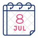 پیش‌نمایش فایل july-16318863 از پک تقویم، جلد ۱