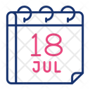 پیش‌نمایش فایل july-16318864 از پک تقویم، جلد ۱